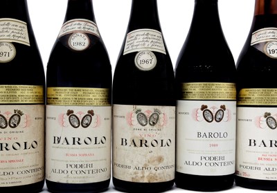 '37-'99 Aldo Conterno Tasting at Perbacco in SF.